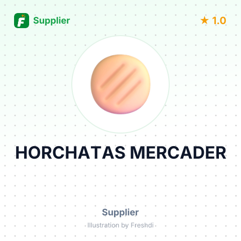HORCHATAS MERCADER – summary card, no photo uploaded yet
