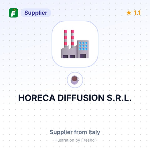 HORECA DIFFUSION S.R.L. – summary card, no photo uploaded yet
