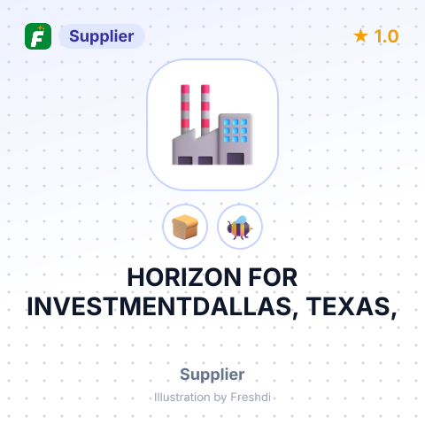 HORIZON FOR INVESTMENTDALLAS, TEXAS, – summary card, no photo uploaded yet