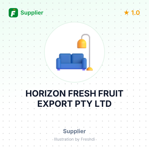 HORIZON FRESH FRUIT EXPORT PTY LTD – summary card, no photo uploaded yet