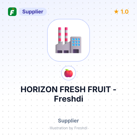 HORIZON FRESH FRUIT – summary card, no photo uploaded yet