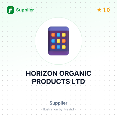 HORIZON ORGANIC PRODUCTS LTD – summary card, no photo uploaded yet