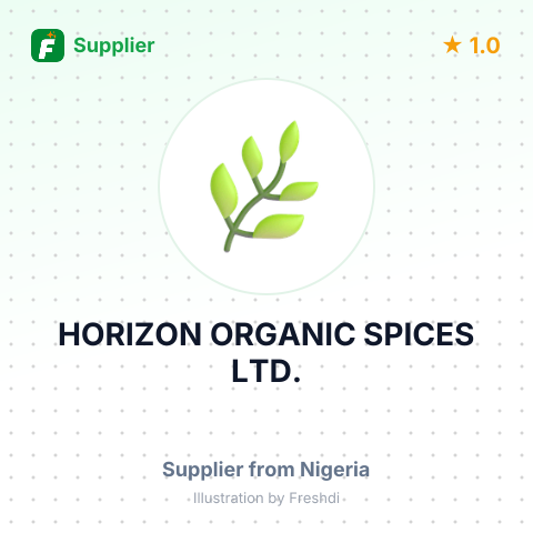 HORIZON ORGANIC SPICES LTD. – summary card, no photo uploaded yet