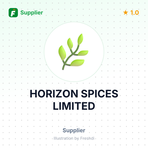 HORIZON SPICES LIMITED – summary card, no photo uploaded yet