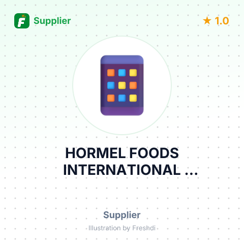 HORMEL FOODS INTERNATIONAL CORPORATION – summary card, no photo uploaded yet