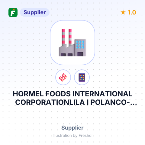 HORMEL FOODS INTERNATIONAL CORPORATIONLILA I POLANCO-WEIDEMAN1 HORMEL PLACEAUSTIN, MN – summary card, no photo uploaded yet
