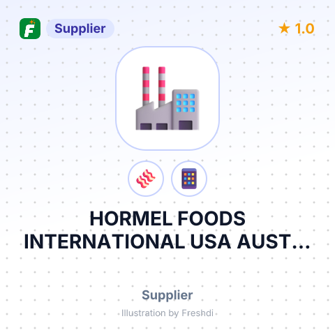 HORMEL FOODS INTERNATIONAL USA AUSTIN MN US – summary card, no photo uploaded yet