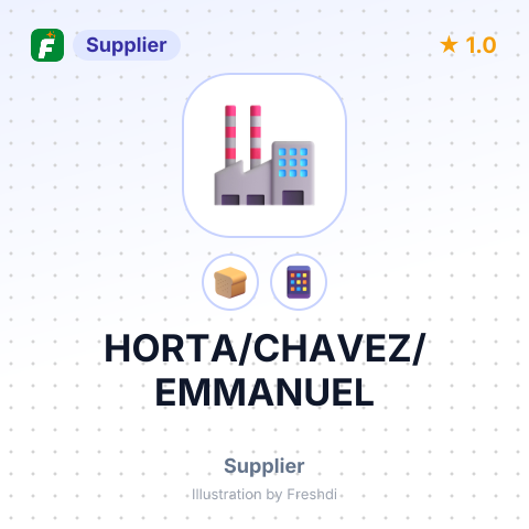 HORTA/CHAVEZ/EMMANUEL – summary card, no photo uploaded yet