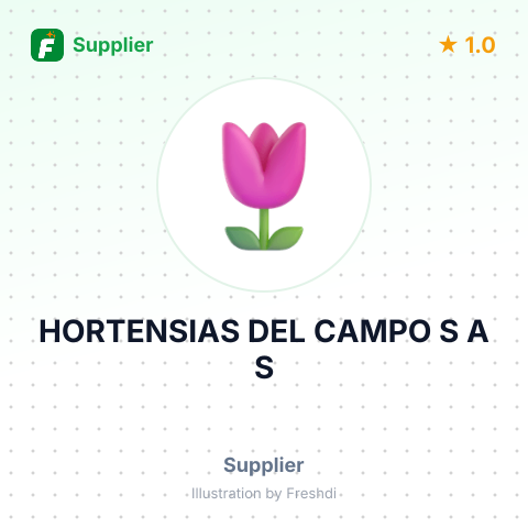 HORTENSIAS DEL CAMPO S A S – summary card, no photo uploaded yet