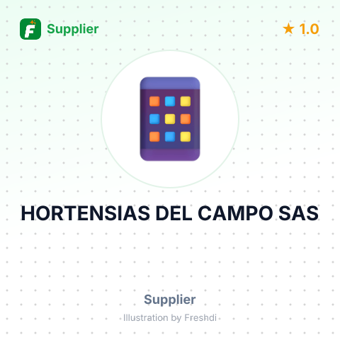 HORTENSIAS DEL CAMPO SAS – summary card, no photo uploaded yet