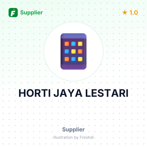 HORTI JAYA LESTARI – summary card, no photo uploaded yet