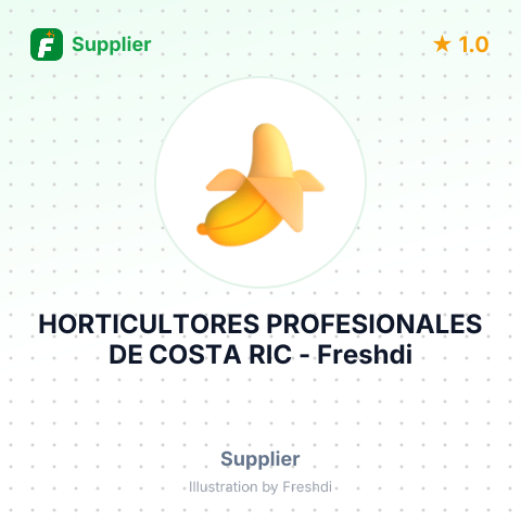 HORTICULTORES PROFESIONALES DE COSTA RIC – summary card, no photo uploaded yet