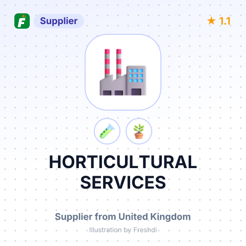 HORTICULTURAL SERVICES – summary card, no photo uploaded yet