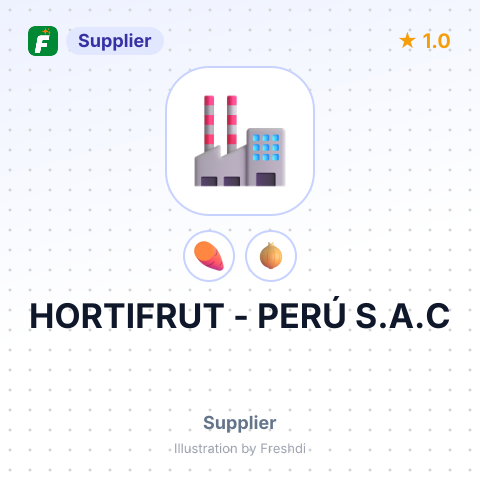 HORTIFRUT - PERÚ S.A.C – summary card, no photo uploaded yet