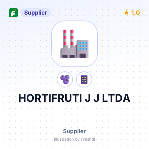 HORTIFRUTI J J LTDA – summary card, no photo uploaded yet