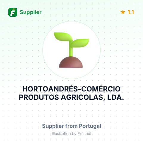 HORTOANDRÉS-COMÉRCIO PRODUTOS AGRICOLAS, LDA. – summary card, no photo uploaded yet
