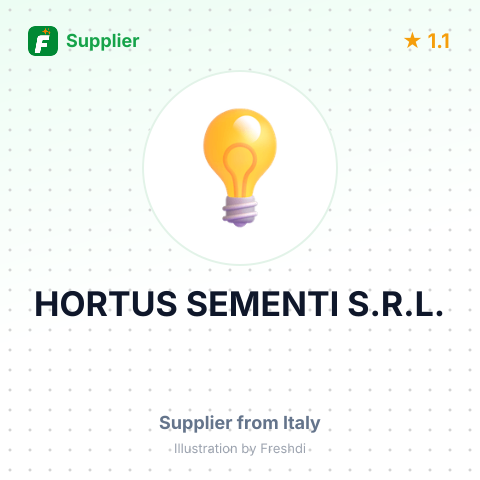 HORTUS SEMENTI S.R.L. – summary card, no photo uploaded yet