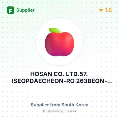 HOSAN CO. LTD.57. ISEOPDAECHEON-RO 263BEON-GIL.HOBE – summary card, no photo uploaded yet
