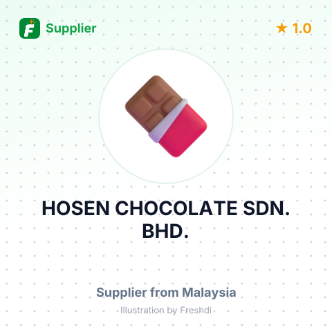 HOSEN CHOCOLATE SDN. BHD. – summary card, no photo uploaded yet
