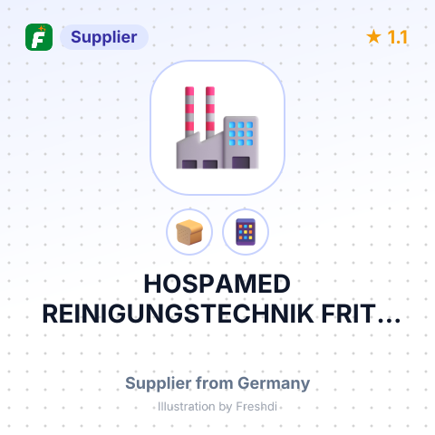 HOSPAMED REINIGUNGSTECHNIK FRITZ STOFFELS – summary card, no photo uploaded yet