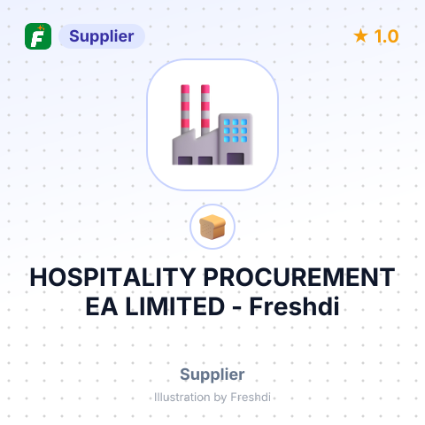 HOSPITALITY PROCUREMENT EA LIMITED – summary card, no photo uploaded yet