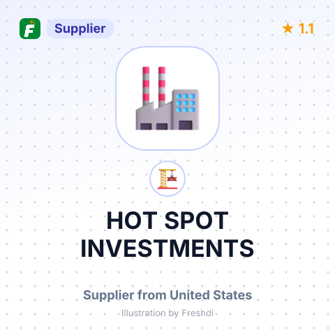 HOT SPOT INVESTMENTS – summary card, no photo uploaded yet