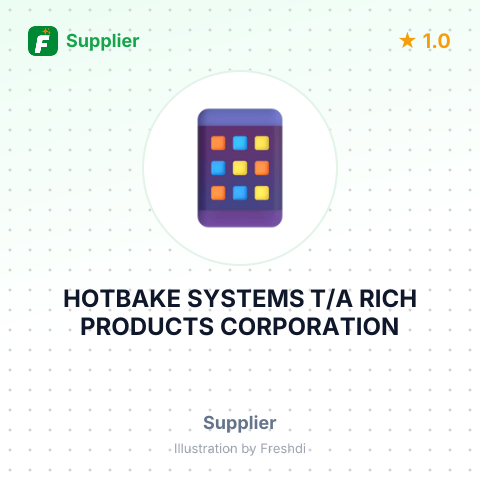 HOTBAKE SYSTEMS T/A RICH PRODUCTS CORPORATION – summary card, no photo uploaded yet