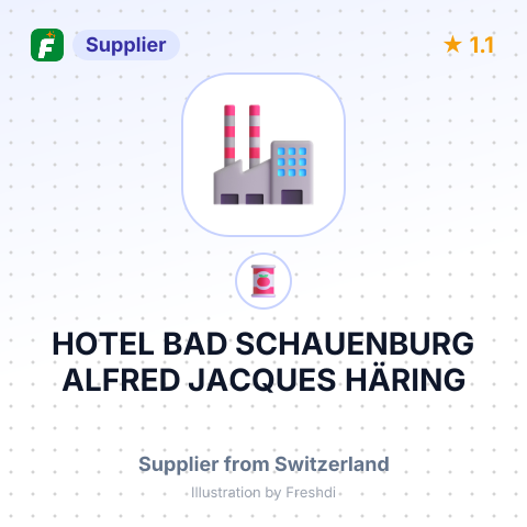 HOTEL BAD SCHAUENBURG ALFRED JACQUES HÄRING – summary card, no photo uploaded yet