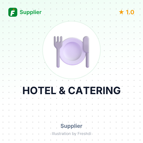 HOTEL & CATERING – summary card, no photo uploaded yet