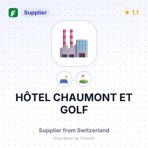 HÔTEL CHAUMONT ET GOLF – summary card, no photo uploaded yet