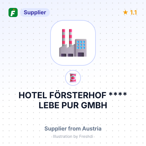 HOTEL FÖRSTERHOF **** LEBE PUR GMBH – summary card, no photo uploaded yet