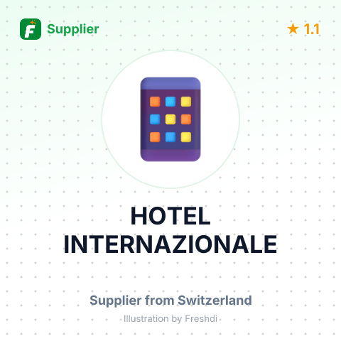HOTEL INTERNAZIONALE – summary card, no photo uploaded yet