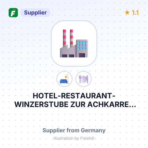 HOTEL-RESTAURANT-WINZERSTUBE ZUR ACHKARRER KRONE FAMILIE SCHÜSSLER & FRIEDHILDE HÖFFLIN – summary card, no photo uploaded yet