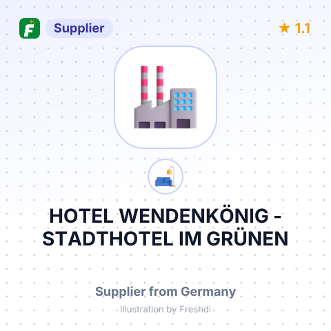HOTEL WENDENKÖNIG - STADTHOTEL IM GRÜNEN – summary card, no photo uploaded yet
