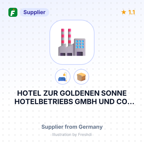 HOTEL ZUR GOLDENEN SONNE HOTELBETRIEBS GMBH UND CO. KG – summary card, no photo uploaded yet