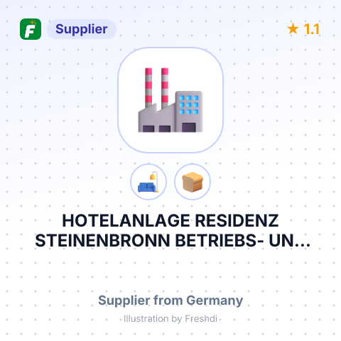 HOTELANLAGE RESIDENZ STEINENBRONN BETRIEBS- UND VERWALTUNGSGESELLSCHAFT MBH – summary card, no photo uploaded yet