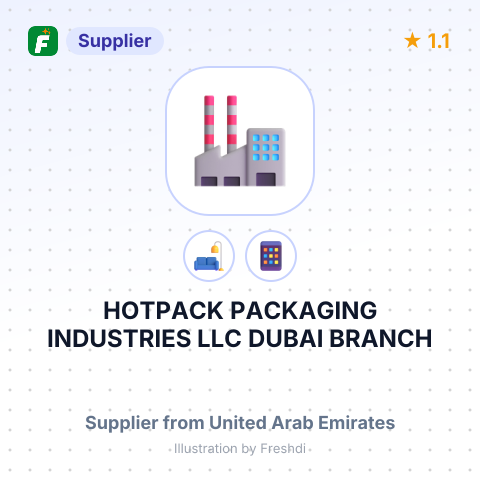 HOTPACK PACKAGING INDUSTRIES LLC DUBAI BRANCH – summary card, no photo uploaded yet