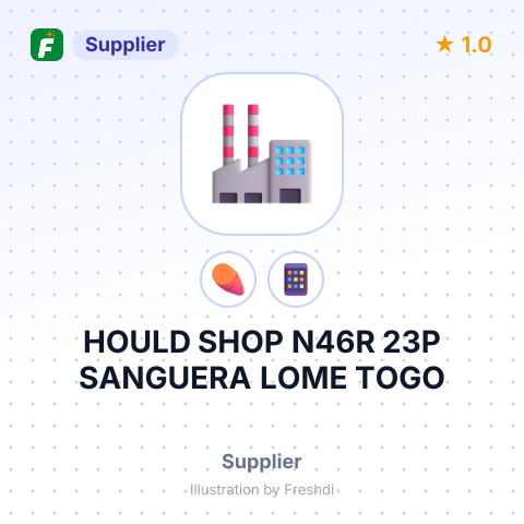 HOULD SHOP N46R 23P SANGUERA LOME TOGO – summary card, no photo uploaded yet