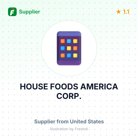 HOUSE FOODS AMERICA CORP. – summary card, no photo uploaded yet