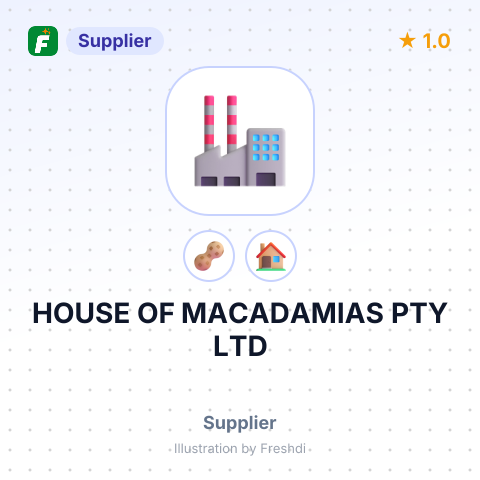 HOUSE OF MACADAMIAS PTY LTD – summary card, no photo uploaded yet