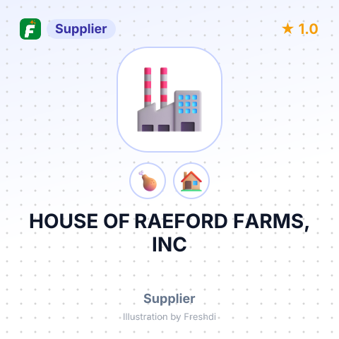 HOUSE OF RAEFORD FARMS, INC – summary card, no photo uploaded yet