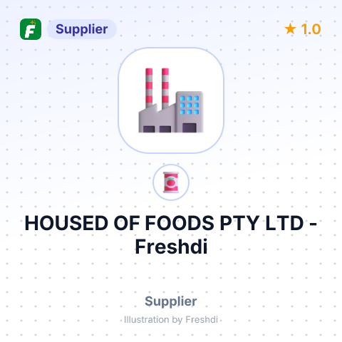 HOUSED OF FOODS PTY LTD – summary card, no photo uploaded yet