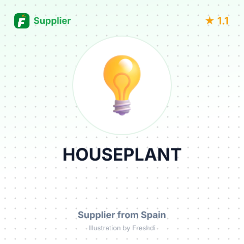 HOUSEPLANT – summary card, no photo uploaded yet