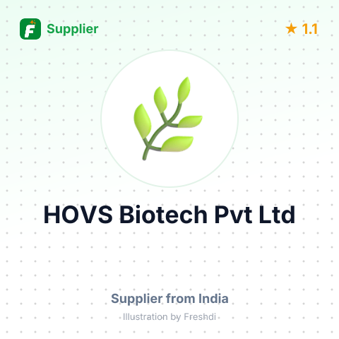 HOVS Biotech Pvt Ltd – summary card, no photo uploaded yet