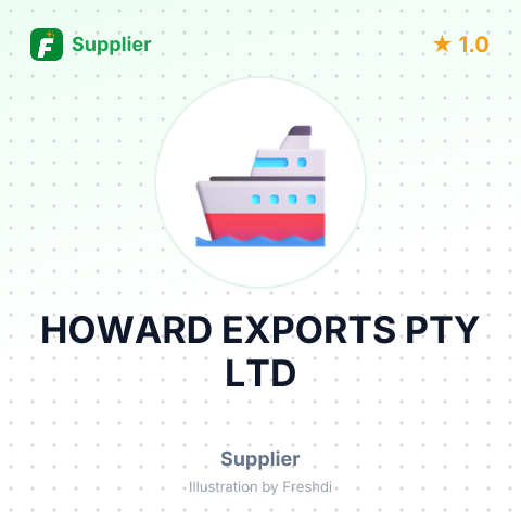 HOWARD EXPORTS PTY LTD – summary card, no photo uploaded yet