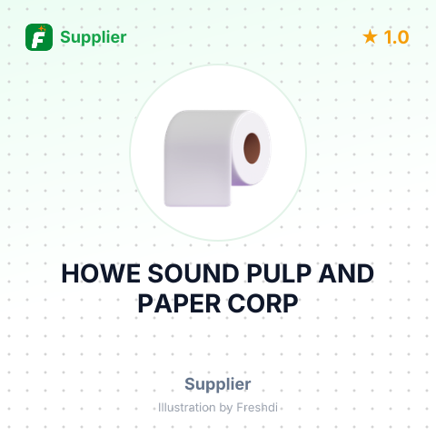 HOWE SOUND PULP AND PAPER CORP – summary card, no photo uploaded yet