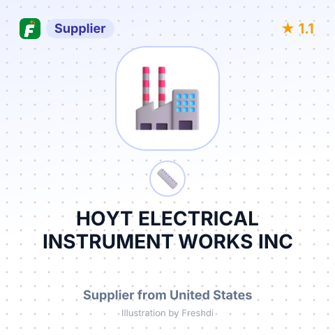 HOYT ELECTRICAL INSTRUMENT WORKS INC – summary card, no photo uploaded yet