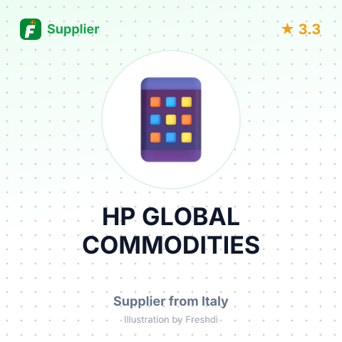 HP GLOBAL COMMODITIES – summary card, no photo uploaded yet