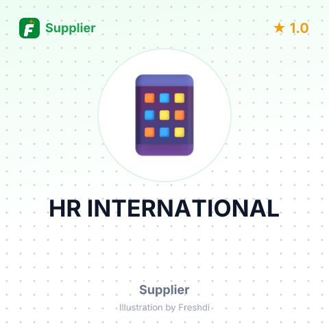 HR INTERNATIONAL – summary card, no photo uploaded yet