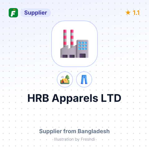 HRB Apparels LTD – summary card, no photo uploaded yet